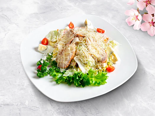 Салат цезарь с курицей