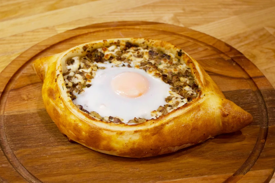 Хачапури с грибами