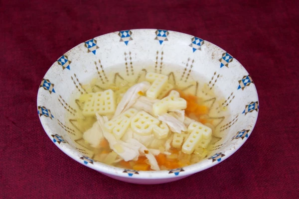 Суп куриный "Алфавит"