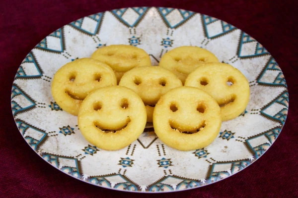 Картофельные смайлики