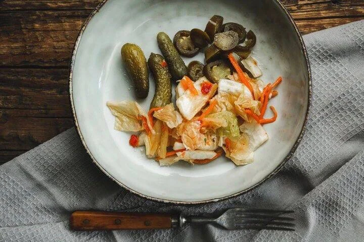 Салат "Острая азиатская закуска из соленьев"