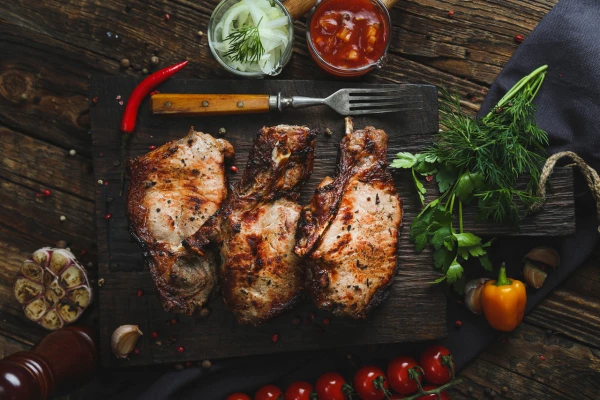 Антрекот свиной