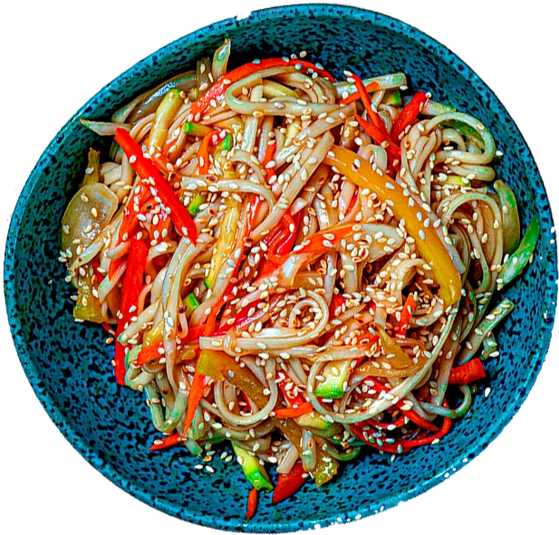 Удон с овощами