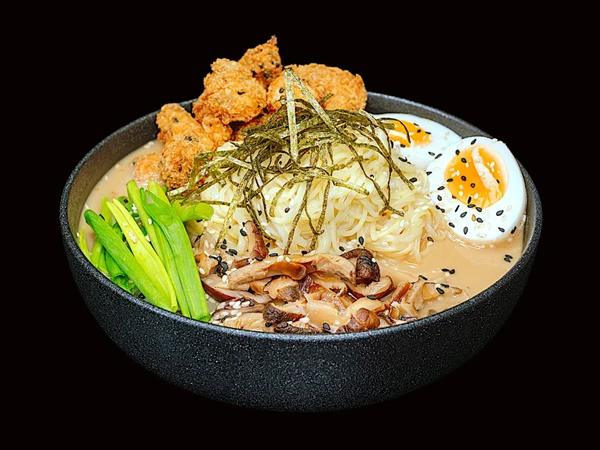 Сливочно-сырный рамен с Курицей