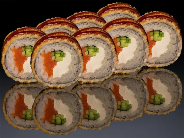 Хот БигМаки с лососем 8шт