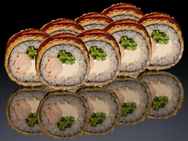 Хот БигМаки с креветкой 8шт