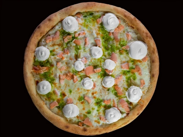 Пицца Сливочный лосось 40см