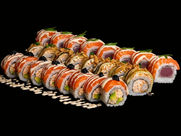 Сет роллов Делюкс 24шт