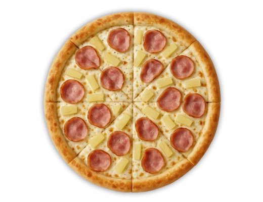 Гавайская с ветчиной 