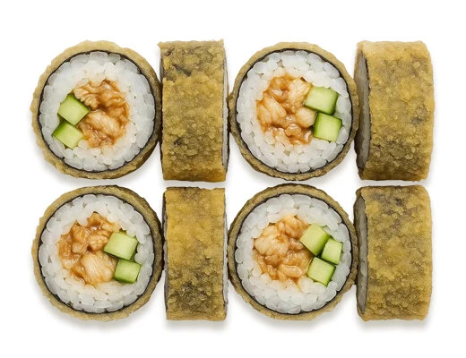 Терияки в темпуре ролл