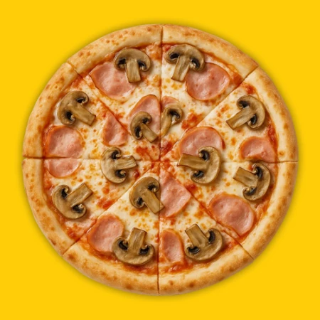 Ветчина и грибы 