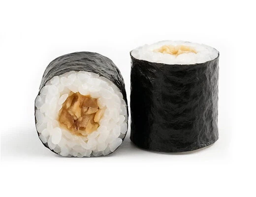 Ролл с лососем терияки