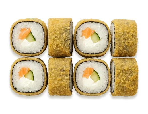 Лосось в темпуре ролл