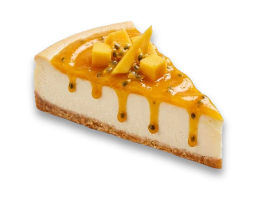Чизкейк манго-маракуйя