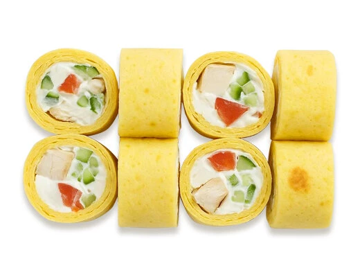 Тортилья с курицей ролл