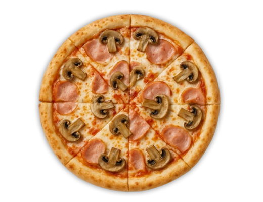 Ветчина и грибы 