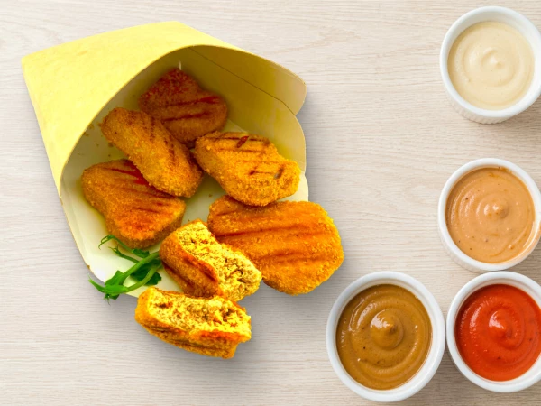 НАГГЕТСЫ из мяса цыплёнка на гриле 