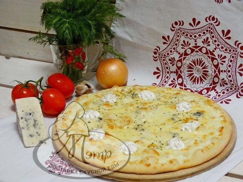 Пицца 4 Сыра