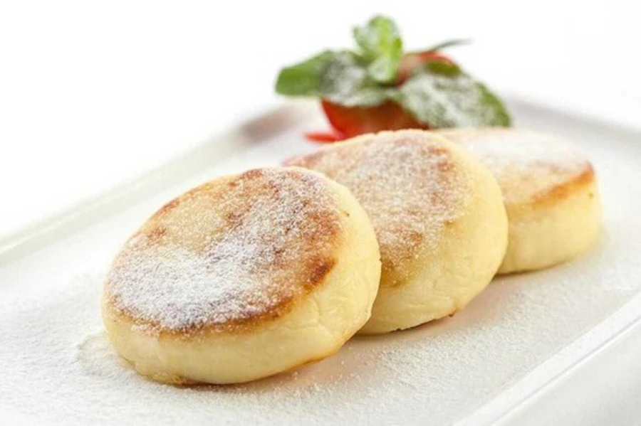 Сырники 3шт со сгущёнкой
