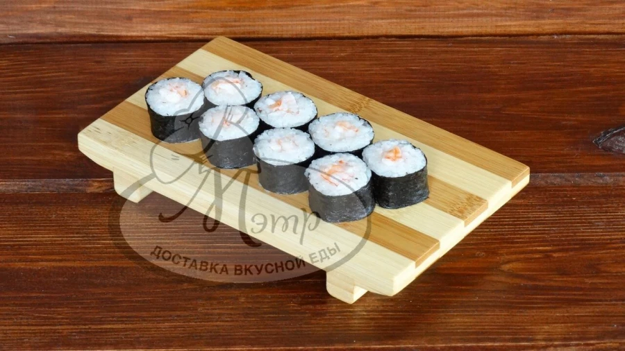 Ролл с креветками классический