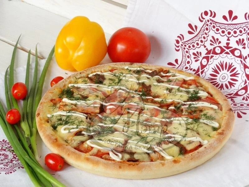 Пицца Мясное ассорти