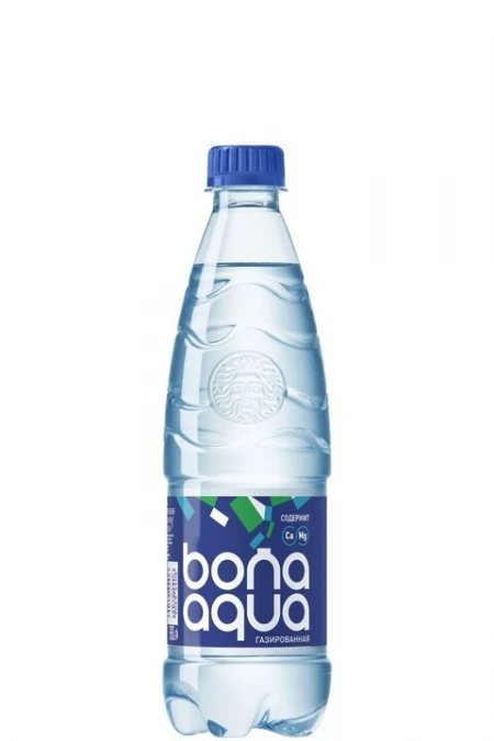 Вода BON AQUA с газом 500 мл