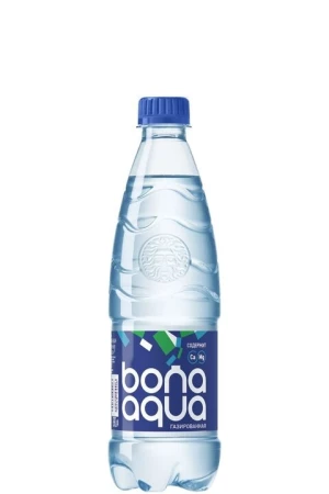 Вода BON AQUA с газом 500 мл