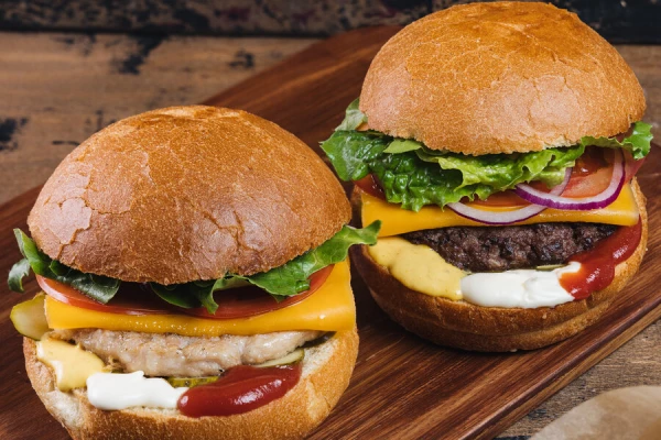 Папа Бургер с говядиной