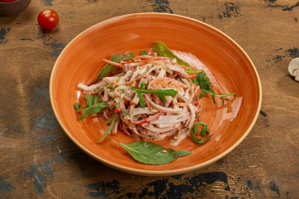 Салат из трех видов мяса 
