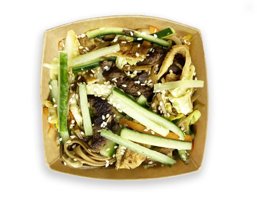Wok с говядиной