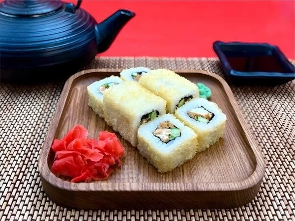 Лосось Терияки темпура 