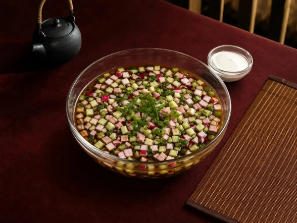 Окрошка на квасе