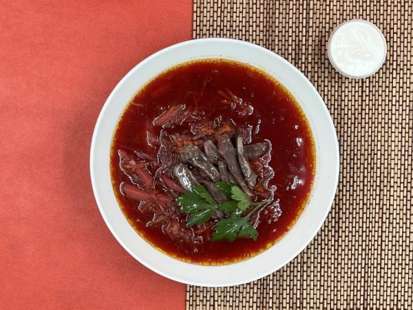 Суп Борщ с говядиной 