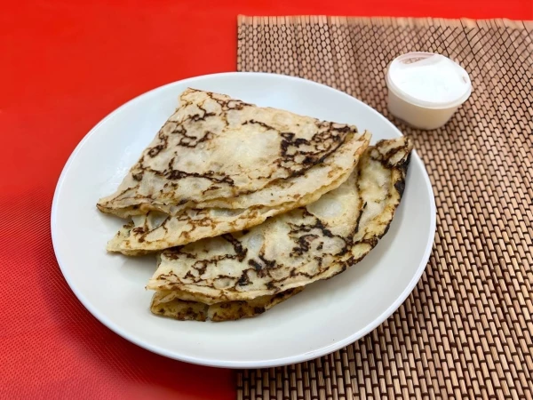 Блинчики со сметаной 2 шт обед