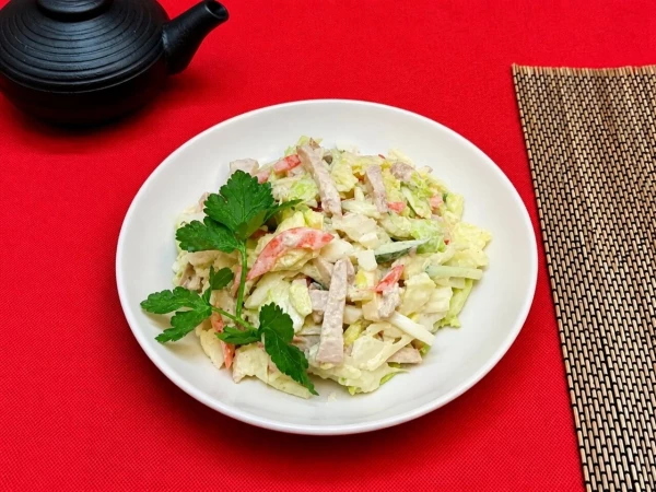 Салат Лёгкий со свининой