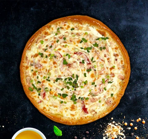 Пицца С КОПЧЁНОЙ КУРОЧКОЙ 38 см