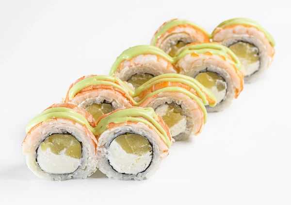 Фила с креветкой и ананасом