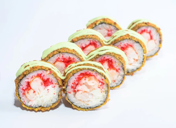 Темпурный ролл с креветкой ФИРМЕННЫЙ  