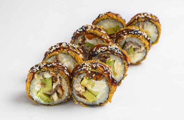 Темпурный ролл с угрем