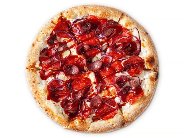 Пицца 25 см Колбаски Чоризо 