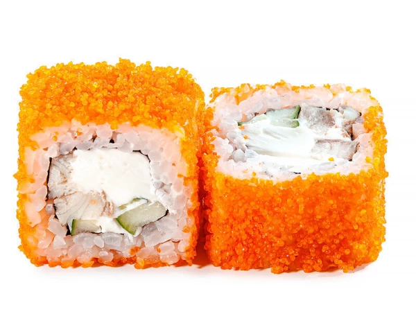 Ролл Калифорния с угревидным кларием