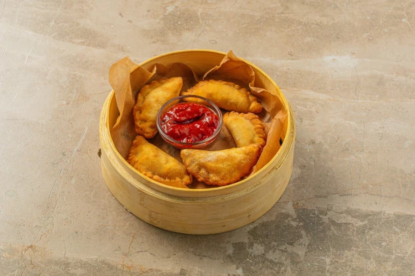 Мини чебуреки из утки