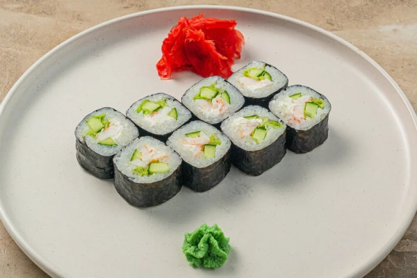 Ролл с креветкой и сыром 