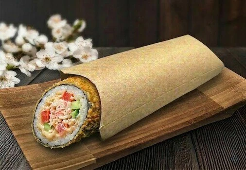 Шаверма в темпуре со снежным крабом