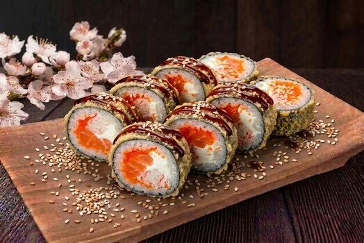 Лосось темпура