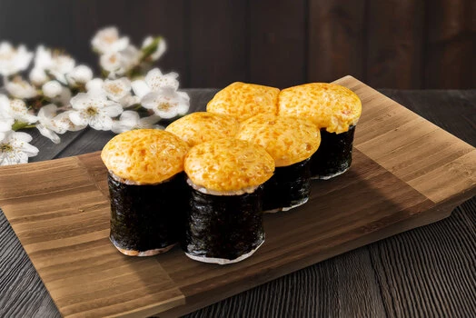 Запеченный мини ролл с угрем