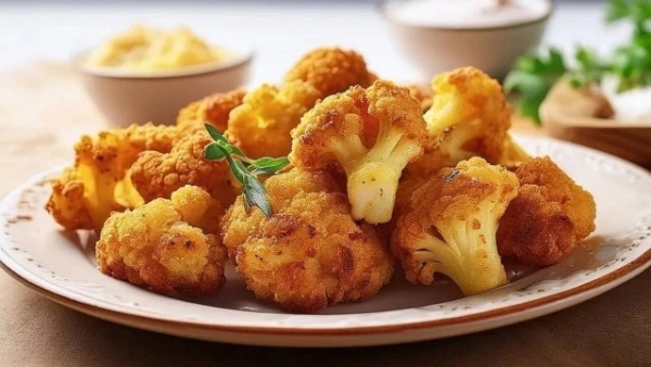 ЦВЕТНАЯ КАПУСТА В ПАНИРОВКЕ