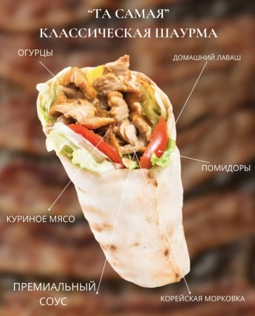 Шаурма та самая классика