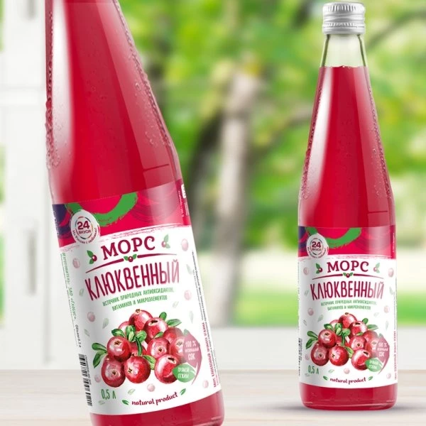 Морс клюквенный 0,5
