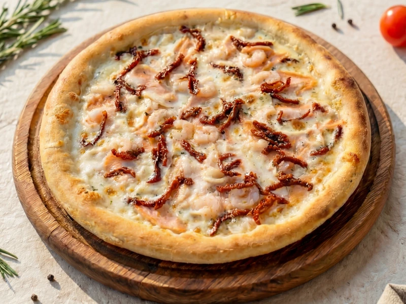 Пицца Сливочный Лосось